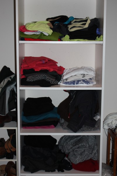 Post image for day 3: my closet part 1