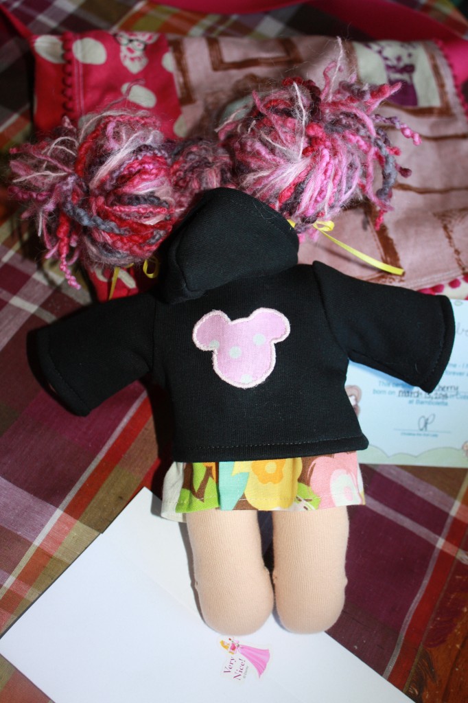 cherry modelling her jacket